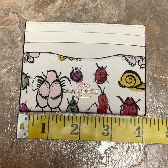 Coach slim ID card case with creature print - Picture 5 of 6